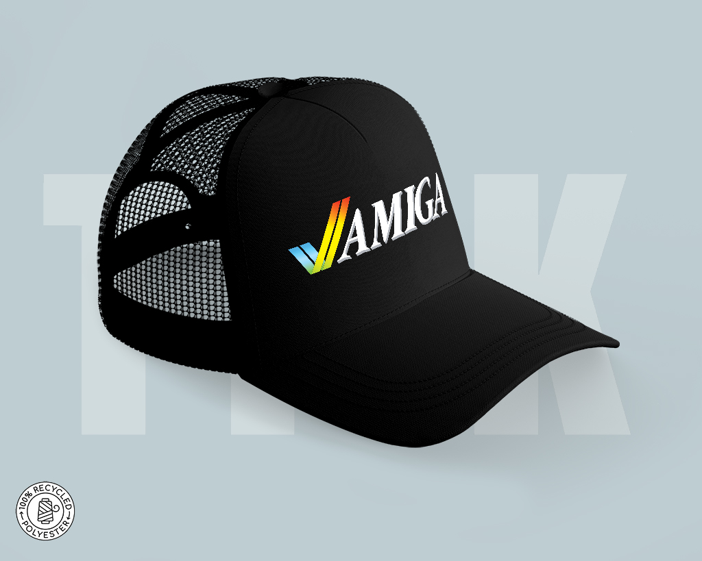 Amiga Recycled Trucker Cap - Image 2